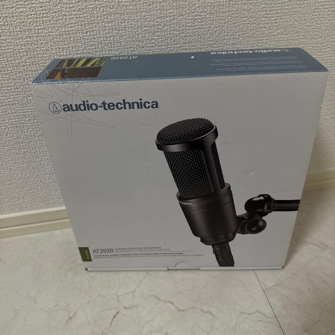 audio-technicaAT2020 コンデンサーマイク オーディオテクニカ
