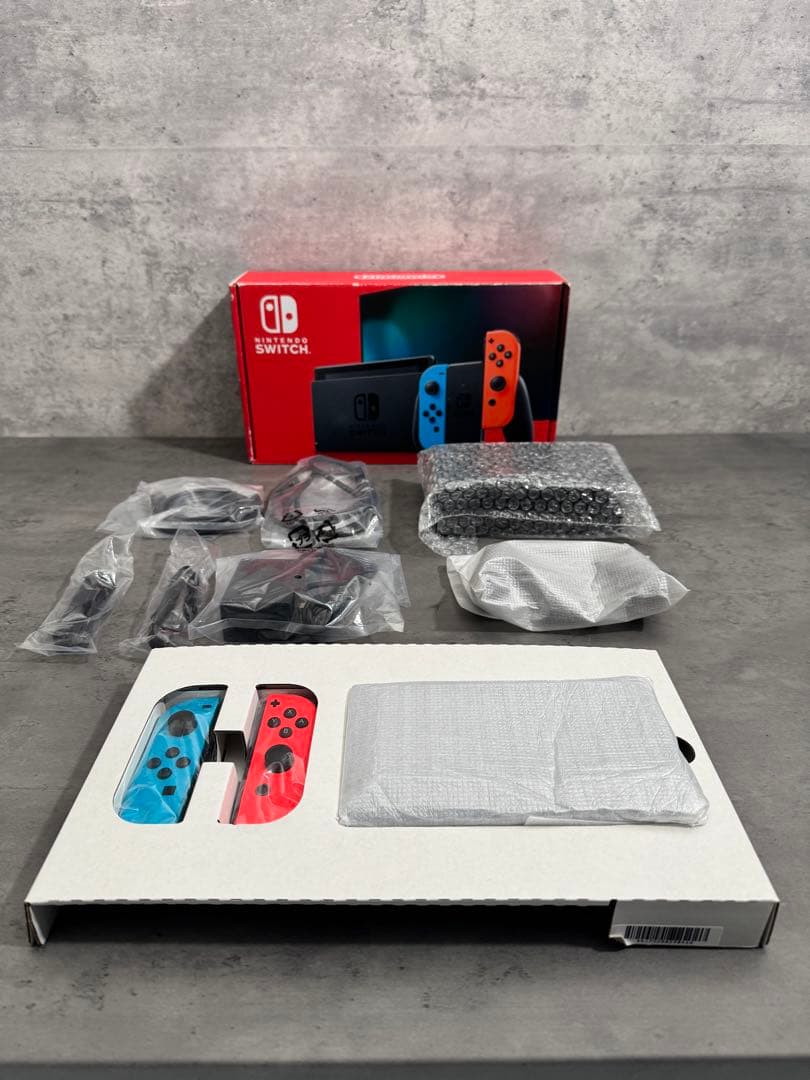 美品完品Nintendo Switch 青/赤 + Splatoon 3