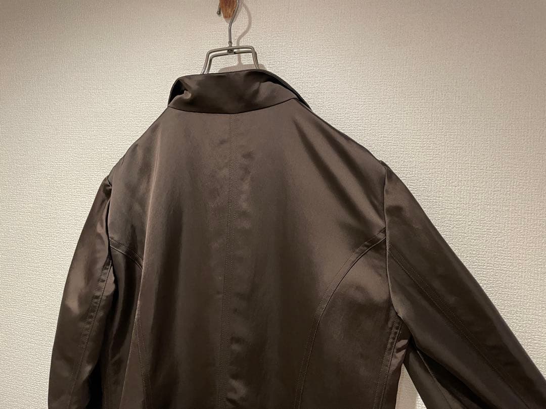 イタリア製 GIORGIO ARMANI シルク チェスター コート