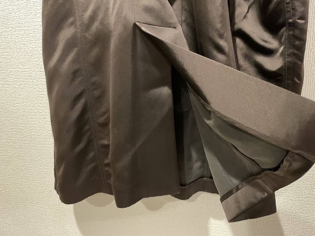 イタリア製 GIORGIO ARMANI シルク チェスター コート