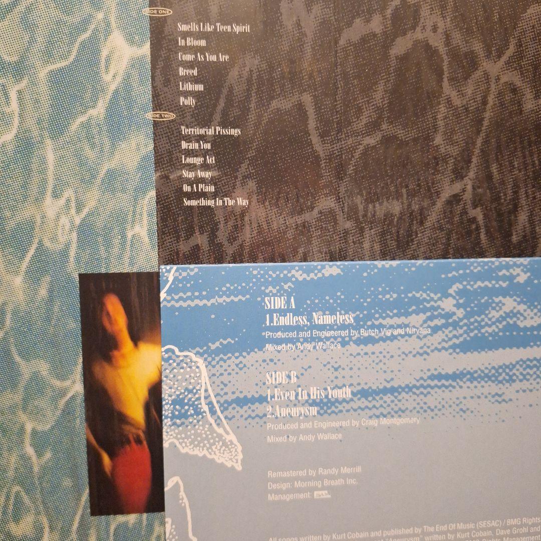 【美品】NIRVANA NEVERMIND レコード 7inch付