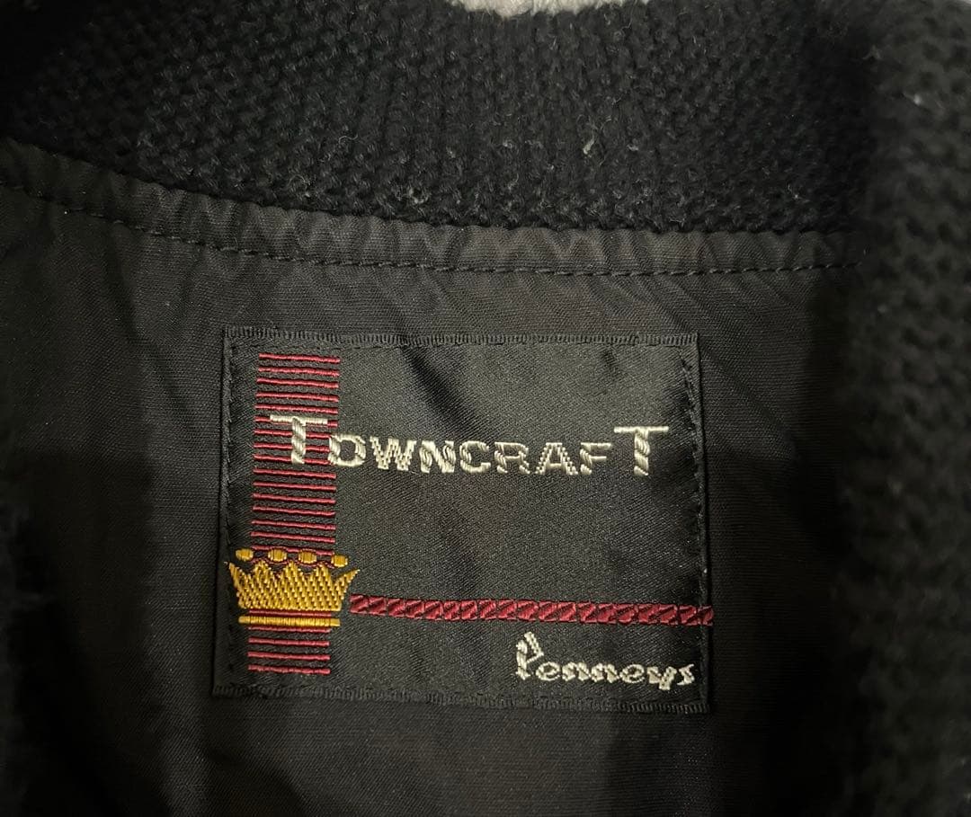 TOWN CRAFT derby jacket ダービージャケット ブラック L