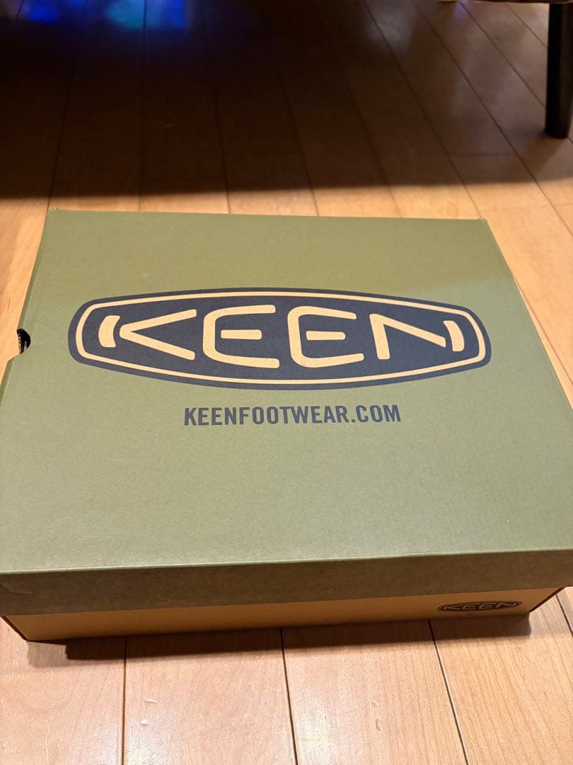 試足のみ　KEEN キーン サイドゴアブーツ ブラック 23cm