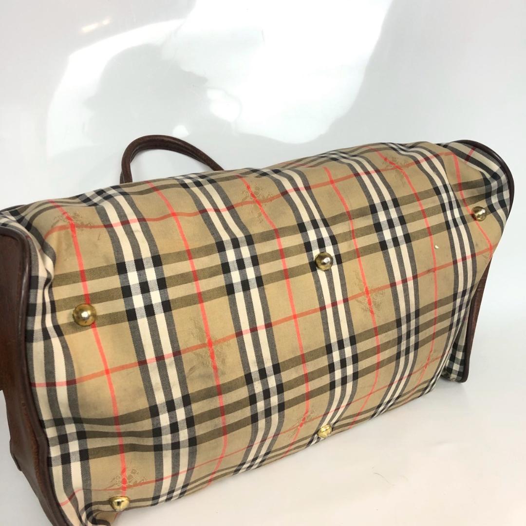 BURBERRY バーバリー ノバチェック ボストンバッグ レディース ブランド