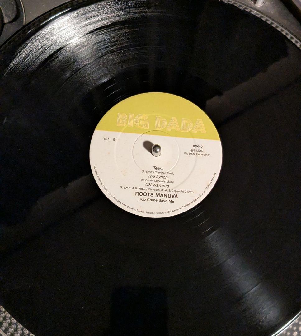 Roots Manuva Dub Come Save Me レコード