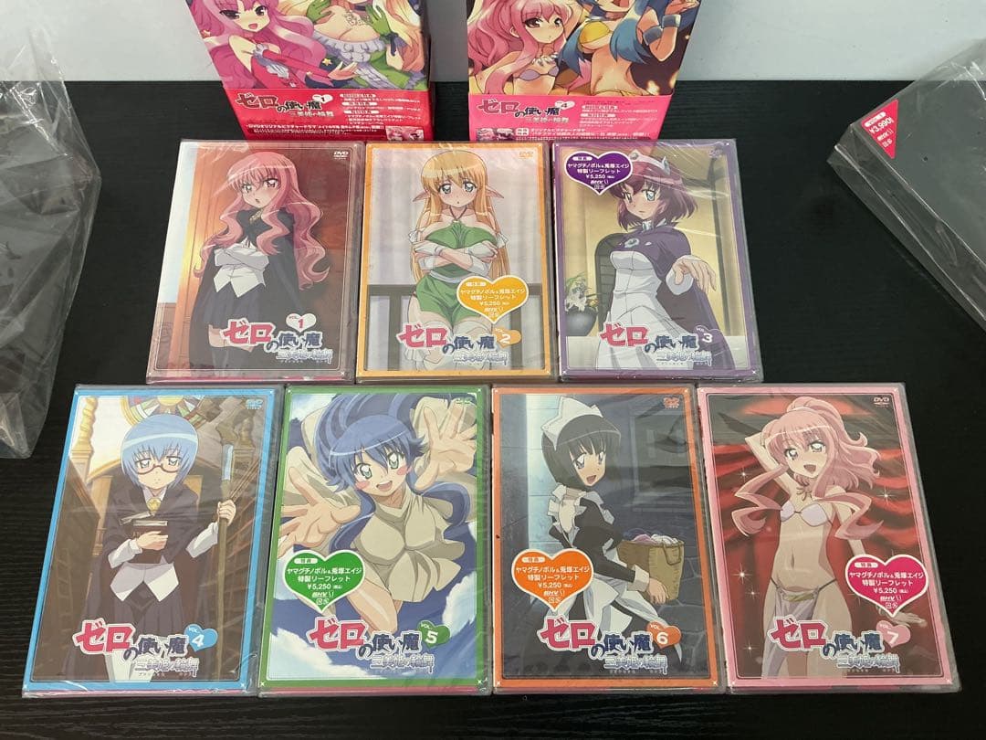 未開封 ゼロの使い魔 三美姫の輪舞 DVD 全7巻BOXセット