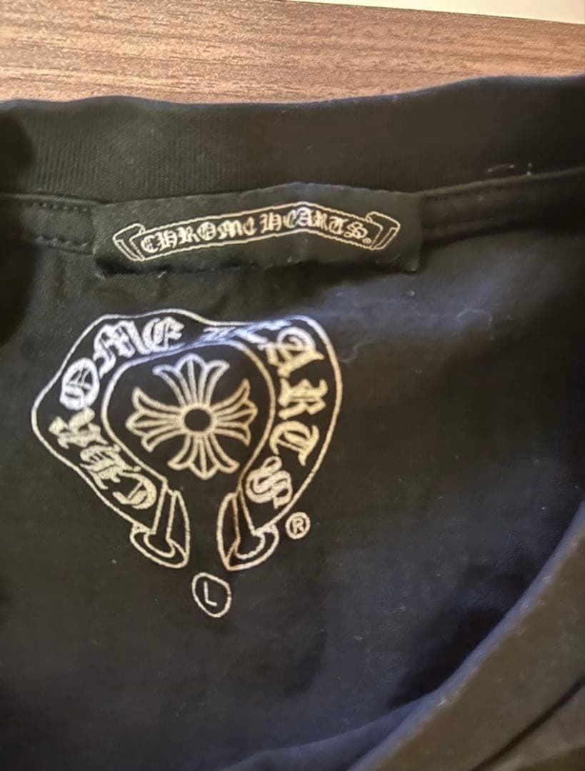 CHROME HEARTS ブラック Tシャツ Lサイズ