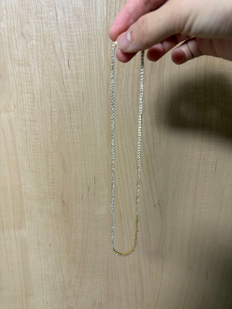 Luxury Tennis Necklace glitterネックレス2mm