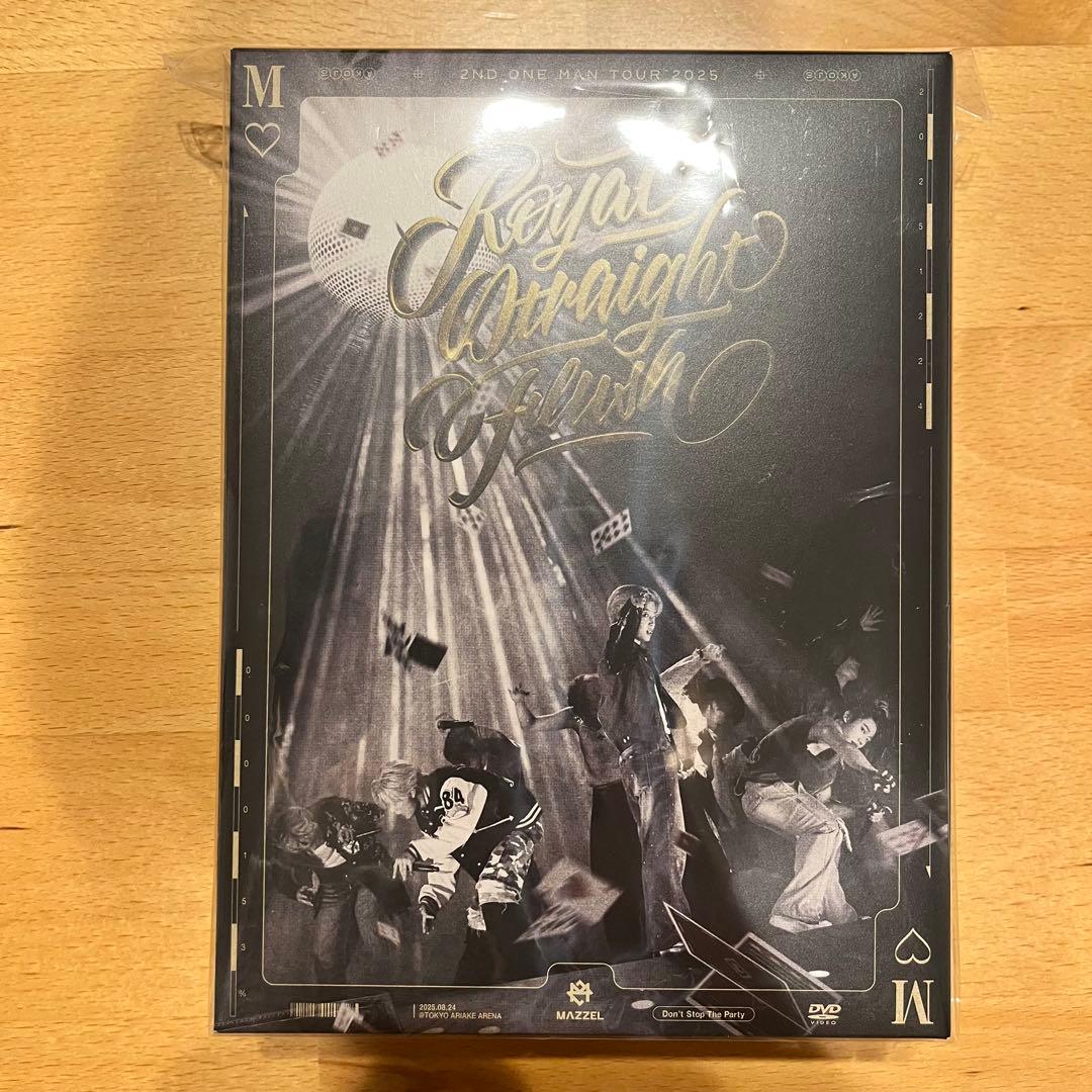 初回生産限定盤　MAZZEL  Straight Flush DVD