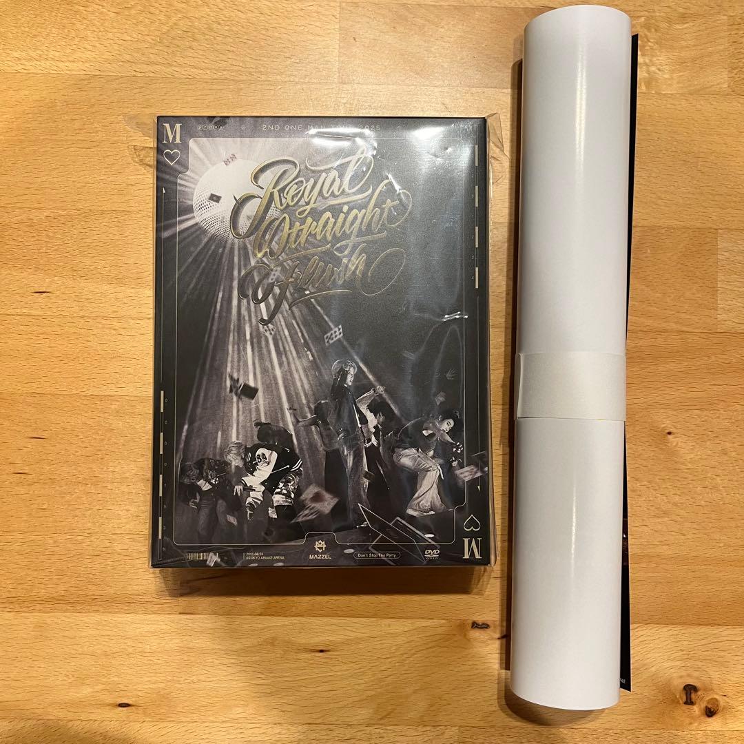 初回生産限定盤　MAZZEL  Straight Flush DVD