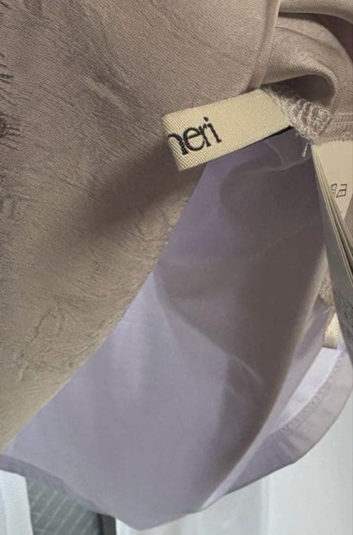AMERI MEDI SATIN DOCKING TUNIC TEE アメリ