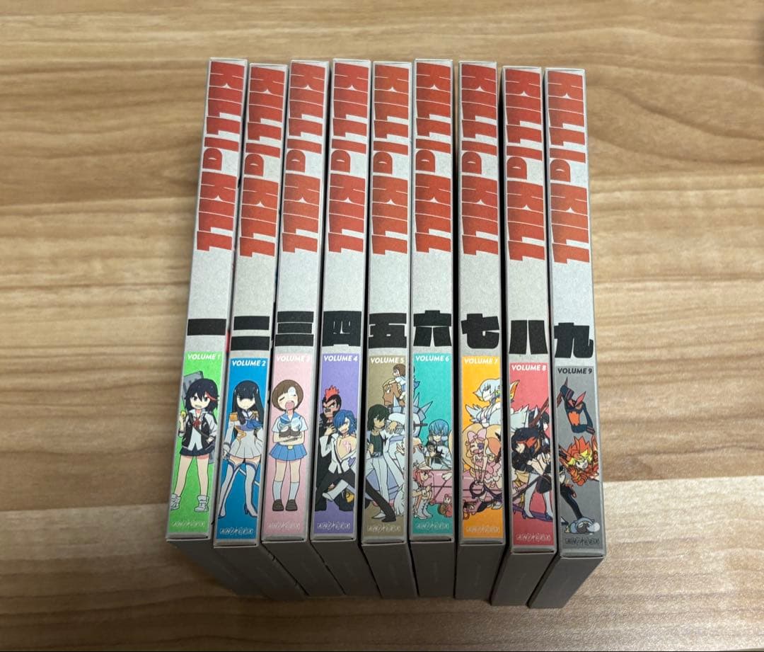 キルラキル DVD 全9巻セット