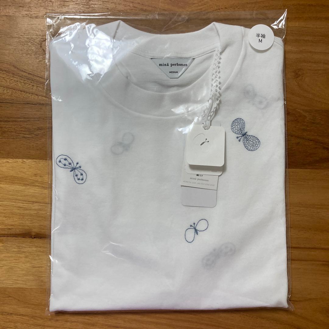 タ*リ様 ミナペルホネン choucho Tシャツ