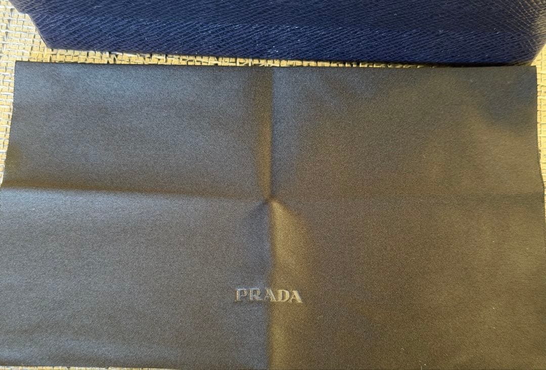 PRADA プラダ メガネ VPR13ZD ブラック 度なし ケース箱付き 美品