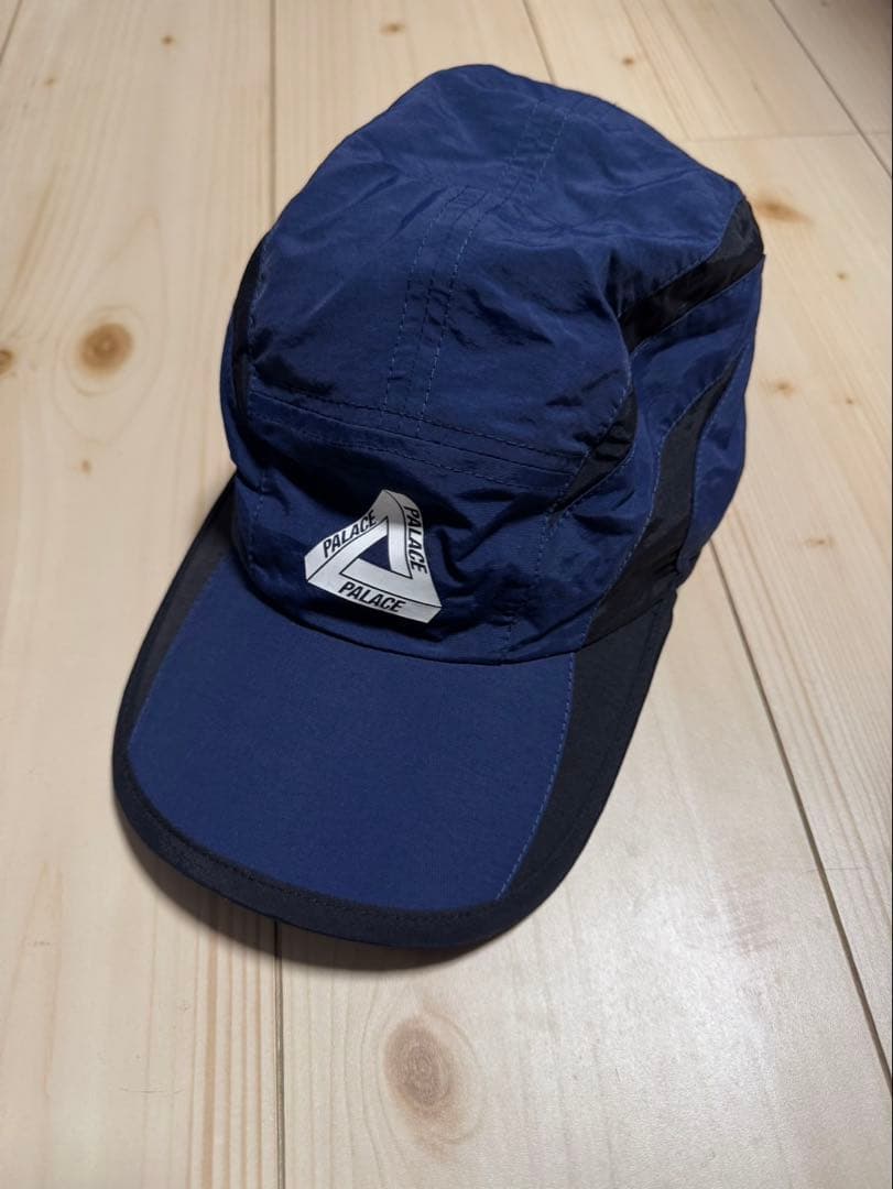 帽子 PALACE Tri Strike Shell Runner \"Navy\"