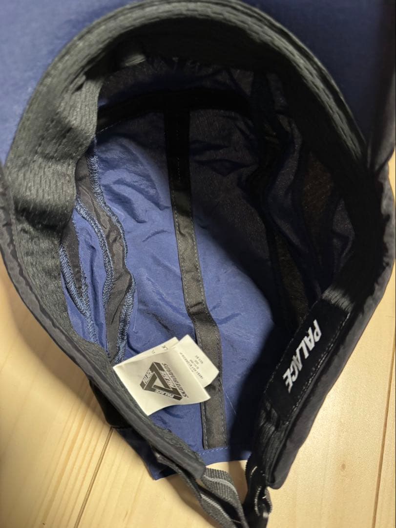帽子 PALACE Tri Strike Shell Runner \"Navy\"