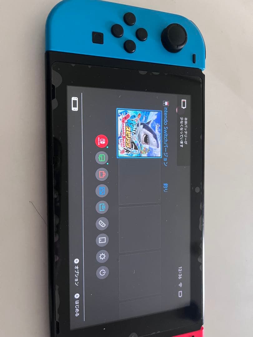 Nintendo Switch 本体 青/赤　カセットつき