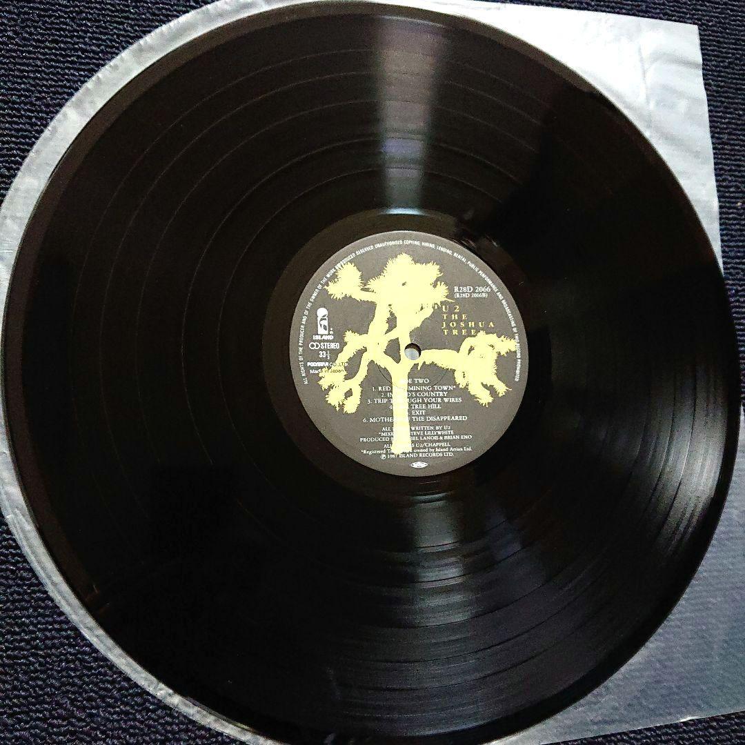 U2 – The Joshua Tree・1987 Japan LP