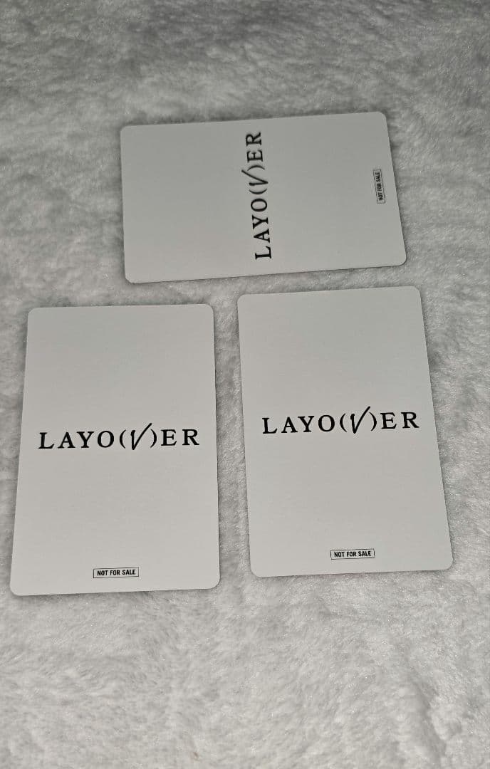 BTS V Layover ユニバ ラキドロ トレカ 3枚