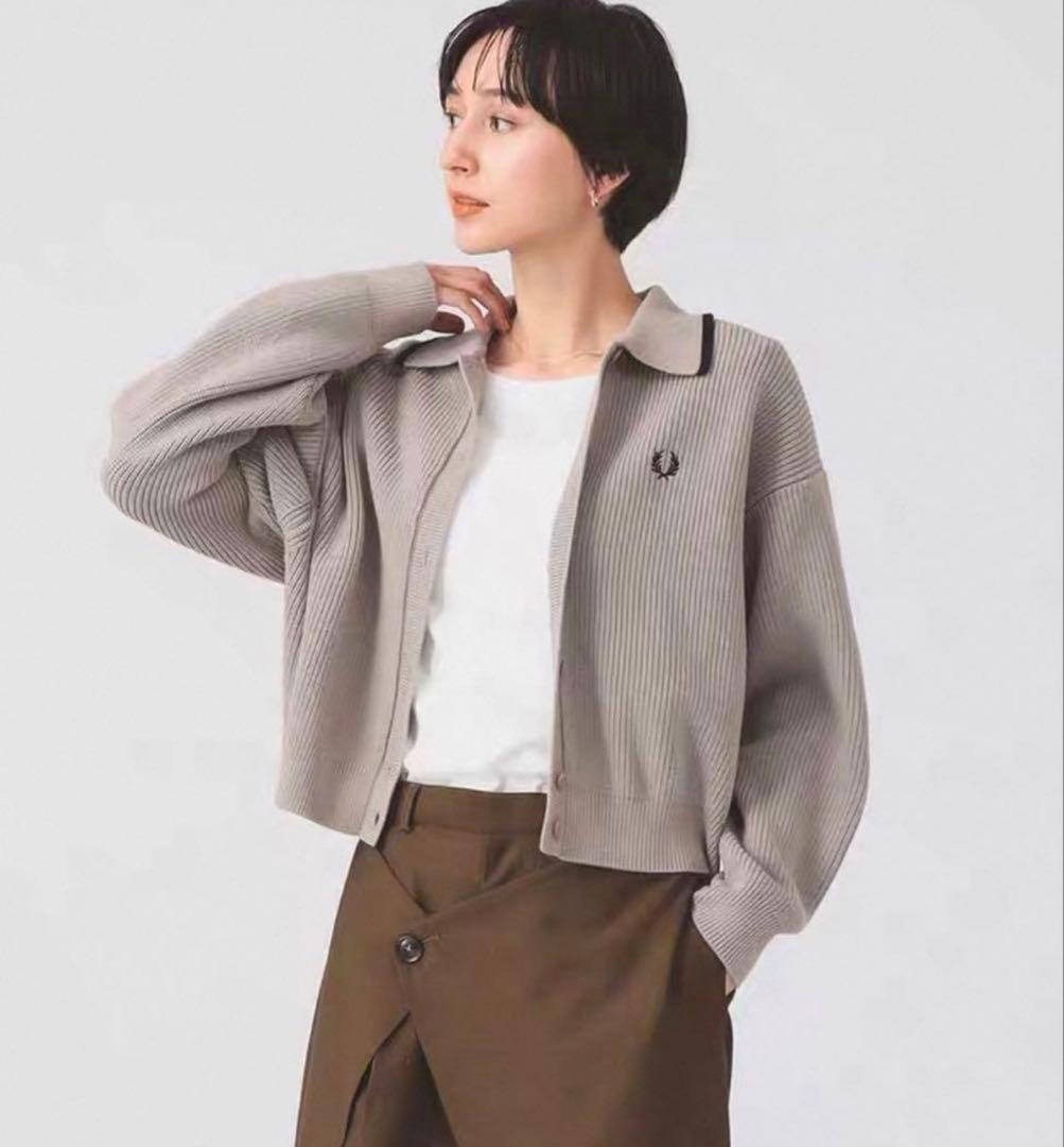 冬物値下げ★【新品】FRED PERRY×Ray BEAMS 別注 カーディガン
