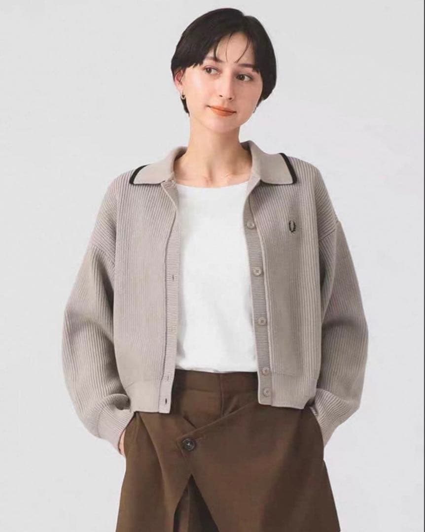 冬物値下げ★【新品】FRED PERRY×Ray BEAMS 別注 カーディガン
