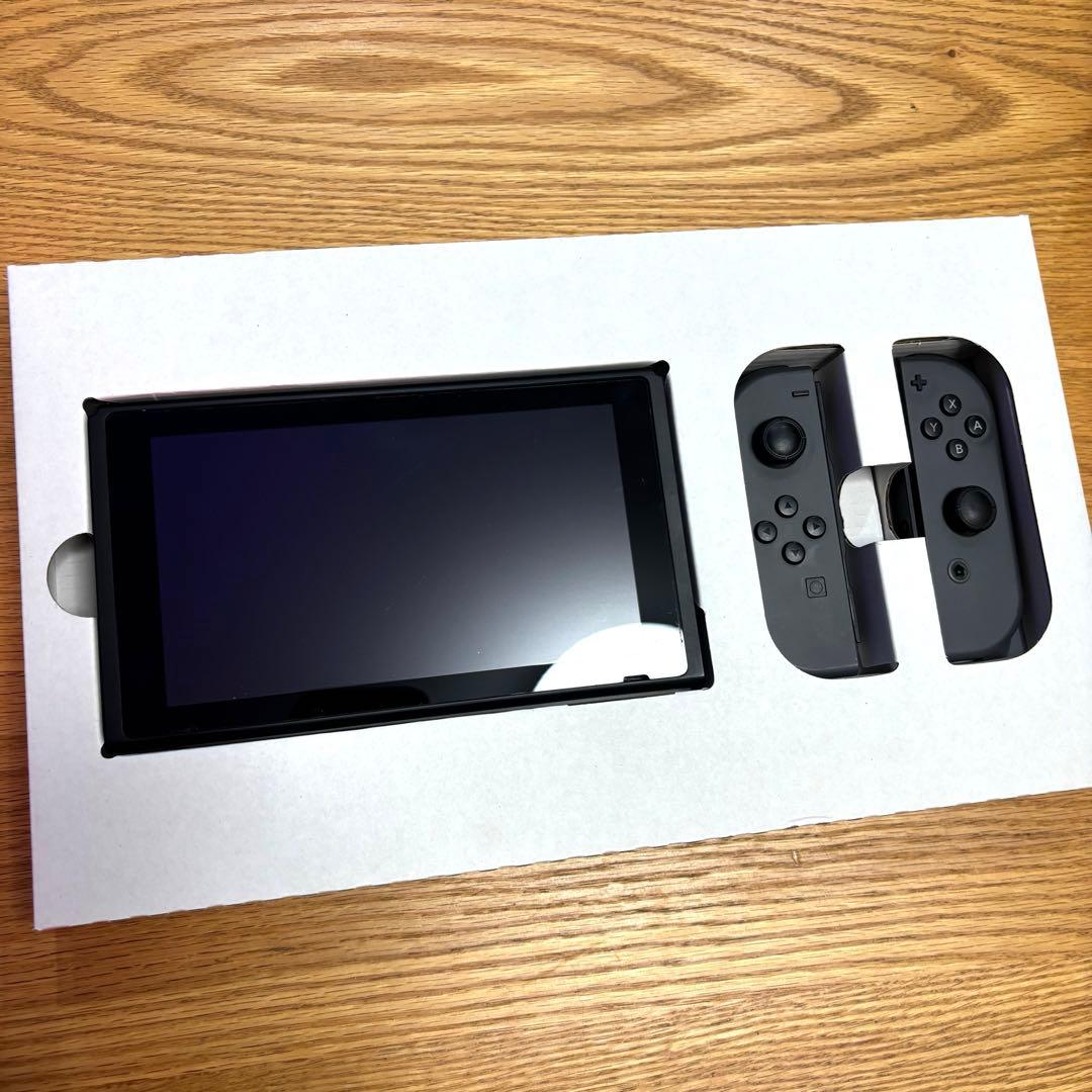 【ジャンク】Nintendo Switch 本体 グレー Joy-Con付き