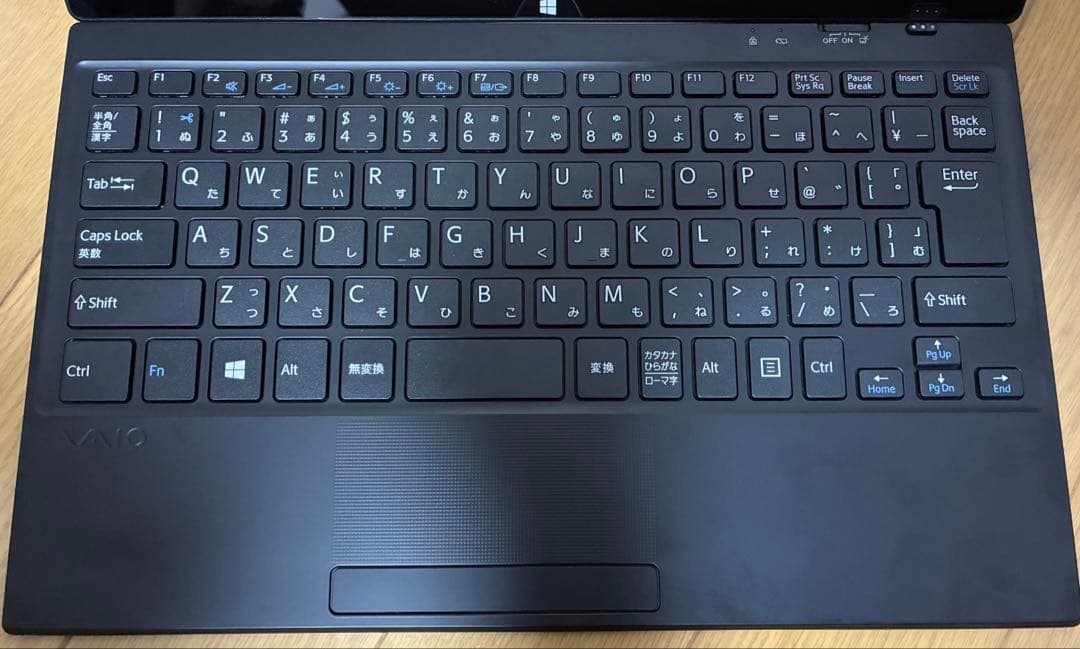 美品！【軽量・薄型】VAIO Tap 11 ブラックWin11 タブレットPC
