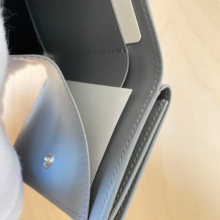 【JIL SANDER】ジルサンダー 3つ折り レザー 財布 (新品)