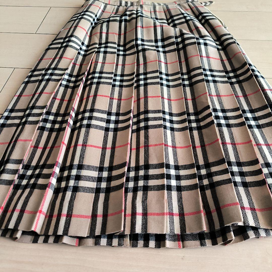 バーバリー　BURBERRY　ロング　スカート