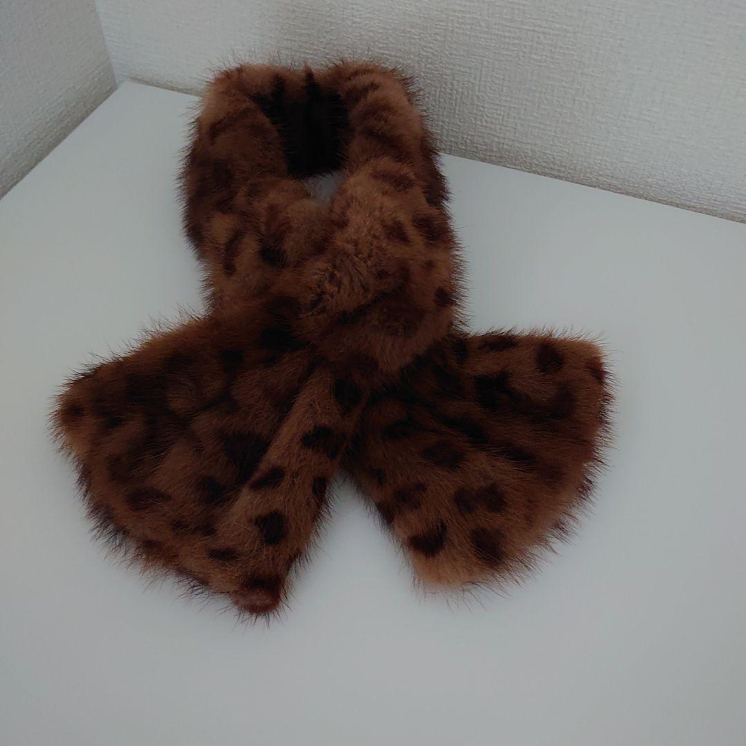新品　LIGNAGGIO　collezione　ミンクマフラー