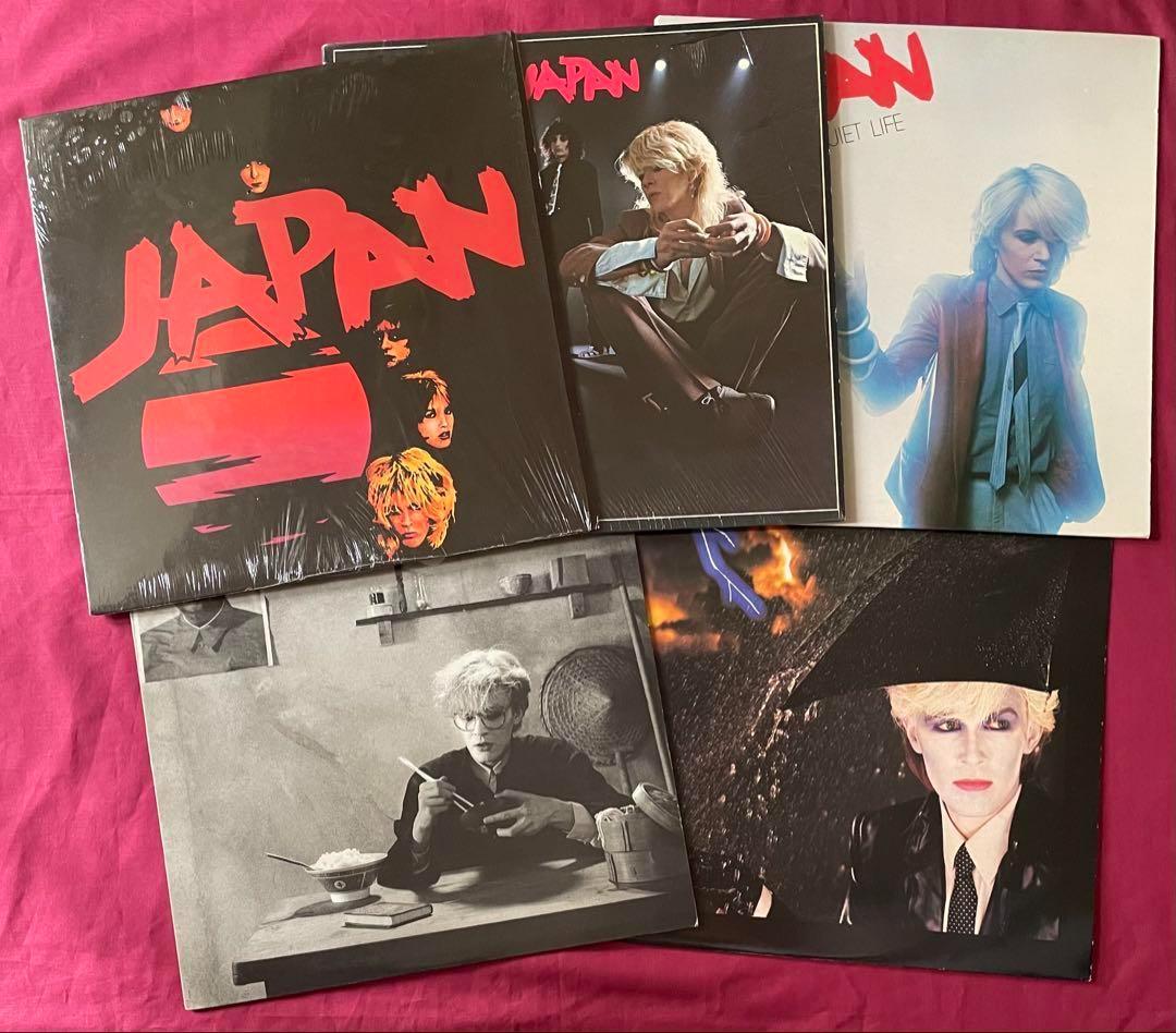 ジャパン レコード　６枚　david sylvian デヴィッド・シルヴィアン