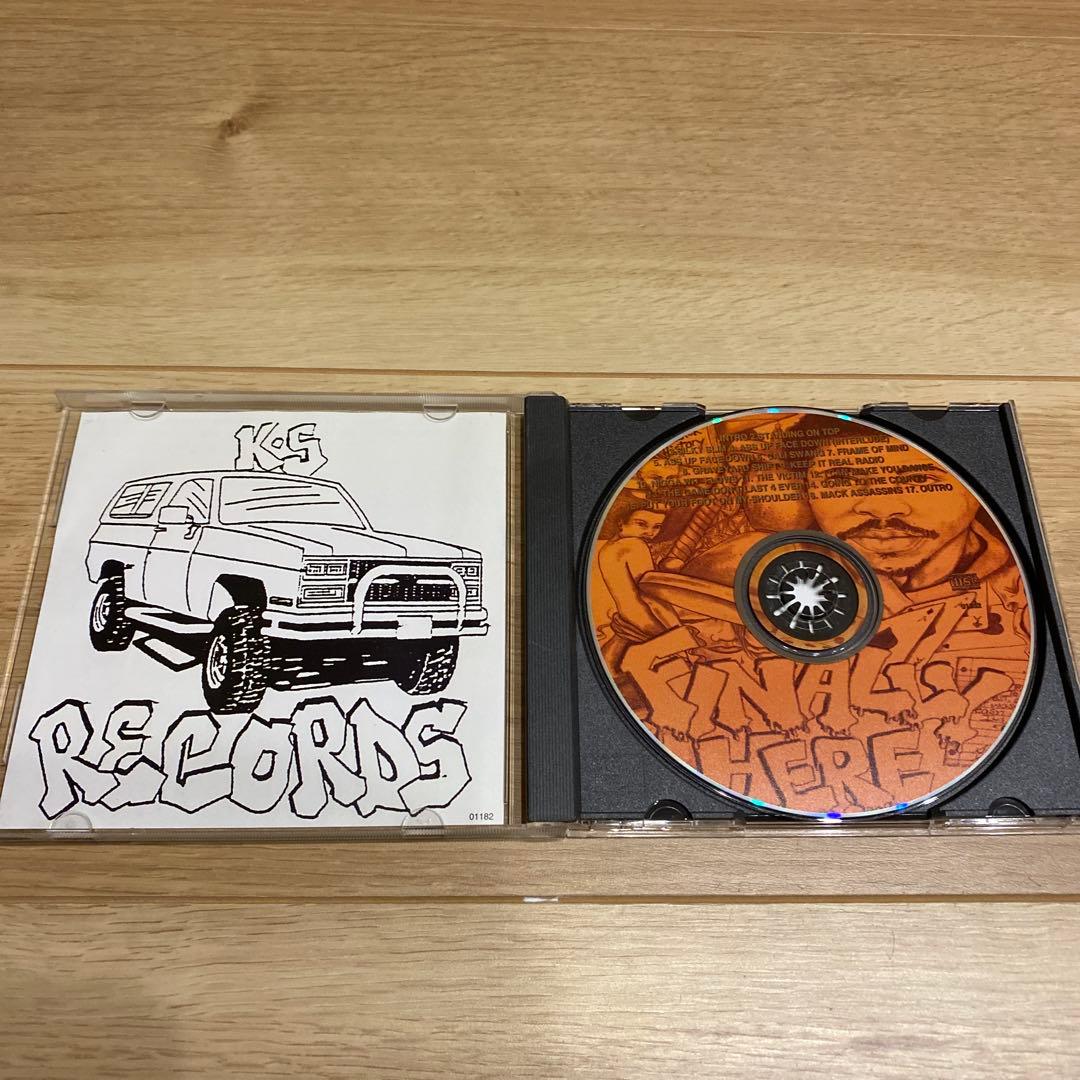 T*y様 FINALLY HERE Silky Slim g-rap CD