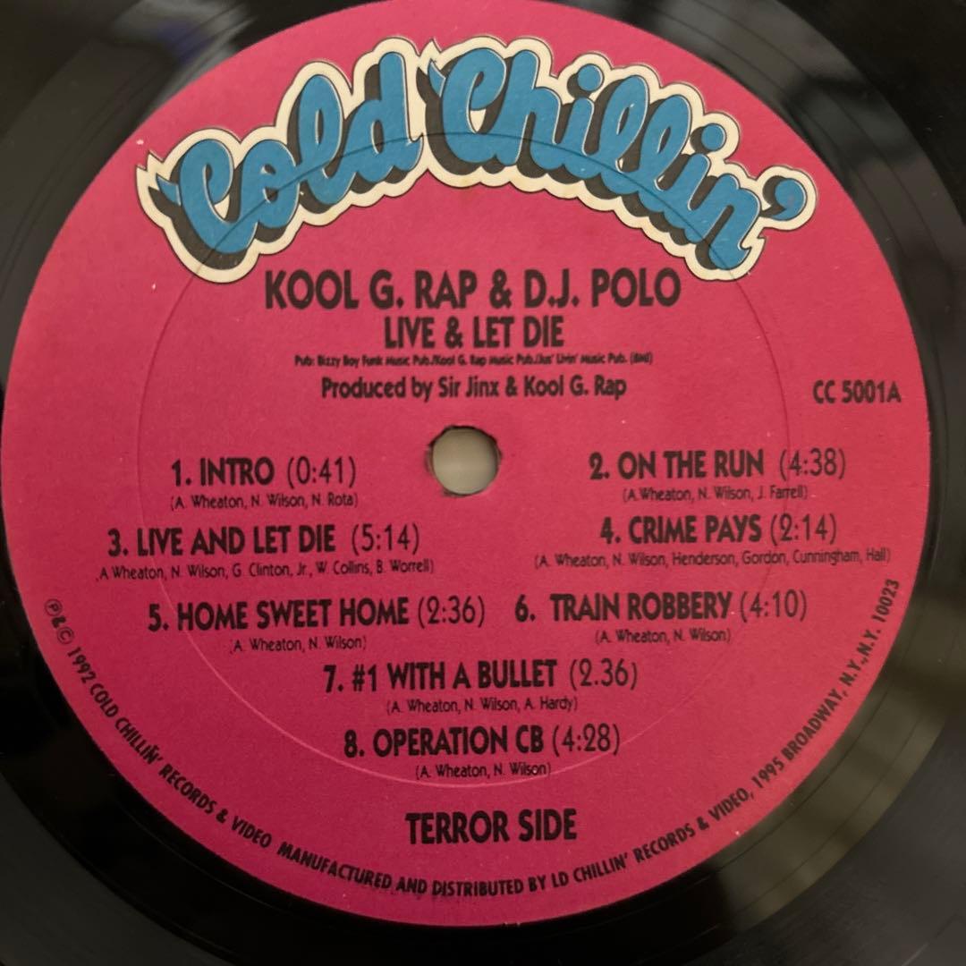 洋楽 LIVE & LET DIE / KOOL G RAP & DJ POLO