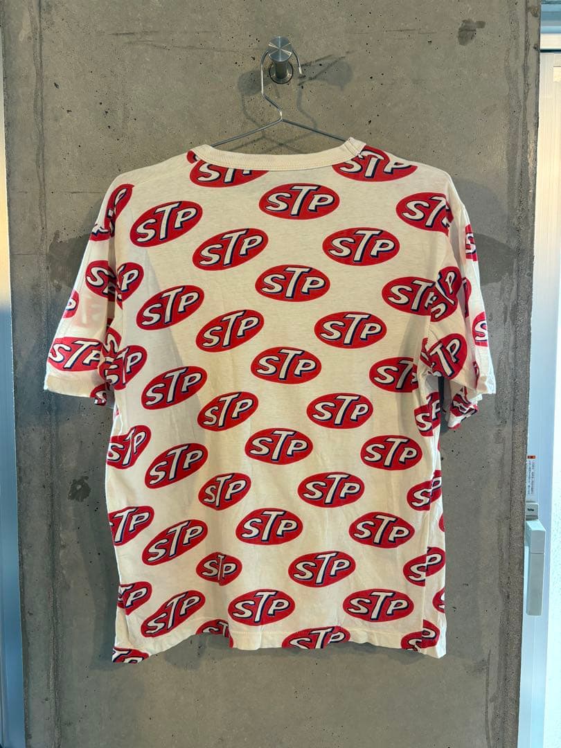 60s STP総柄　Tシャツ　Hanes ヴィンテージ