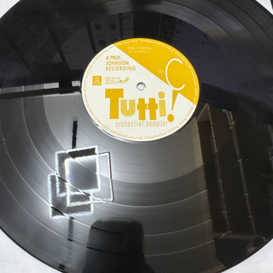 限定盤 Tutti! Orchestral Sampler 2LP 180g