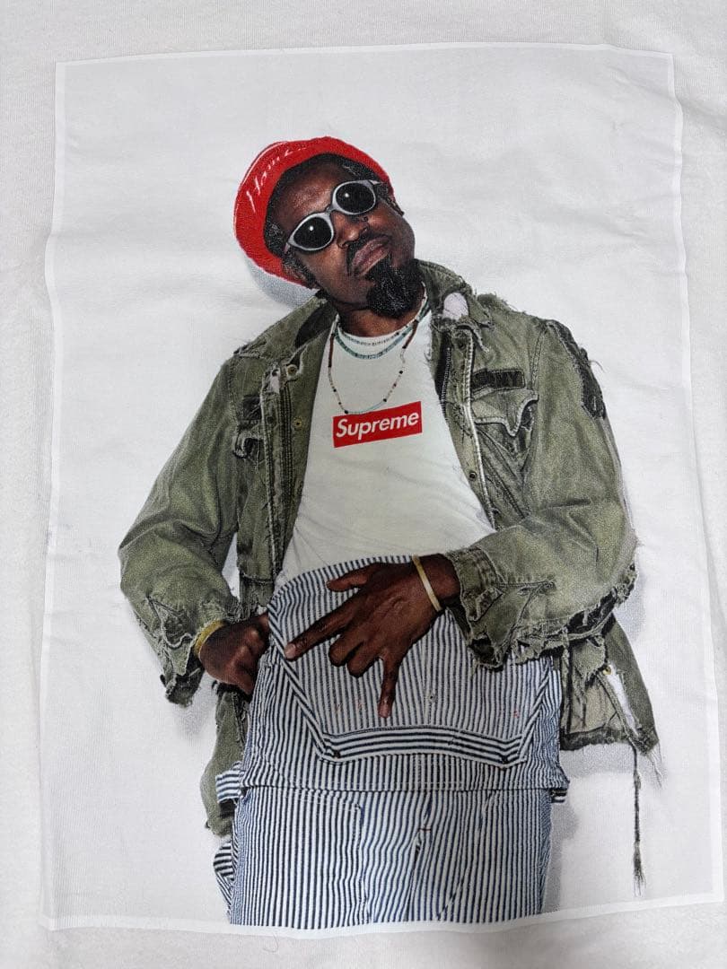 【supreme/シュプリーム】Andre 3000 Tee \"White\"