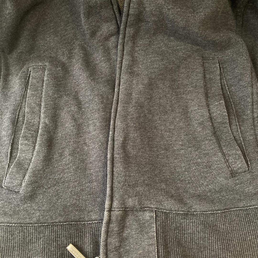 BURBERRY BLACK LABEL 　ラビットファー付きパーカー　サイズ２