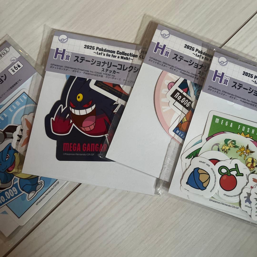ピカチュウ フィギュア ステッカー　トートバッグセット