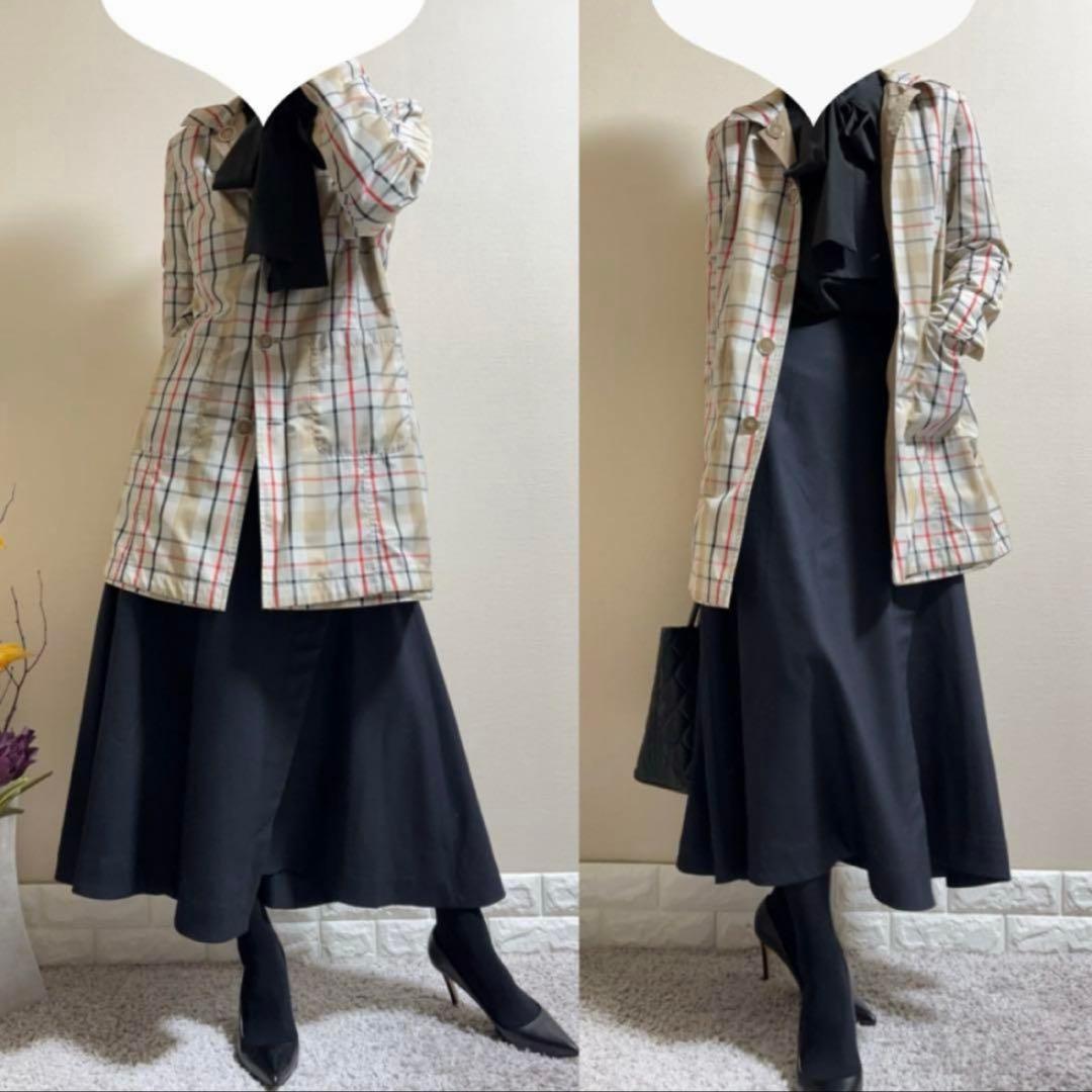 MaxMara マリナスポーツ　マリナリナルディ　リバーシブルトレンチコート　L