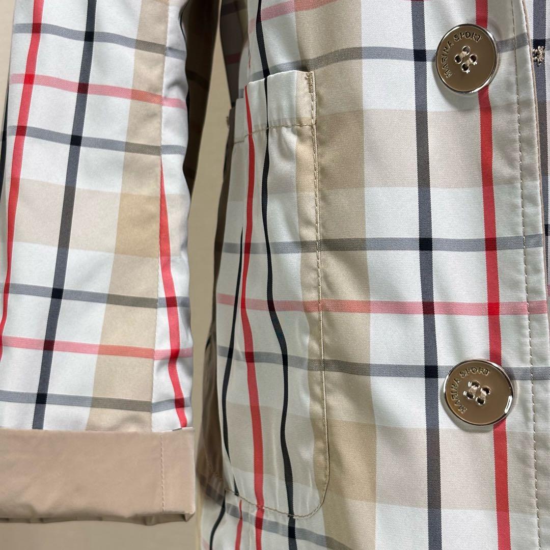 MaxMara マリナスポーツ　マリナリナルディ　リバーシブルトレンチコート　L
