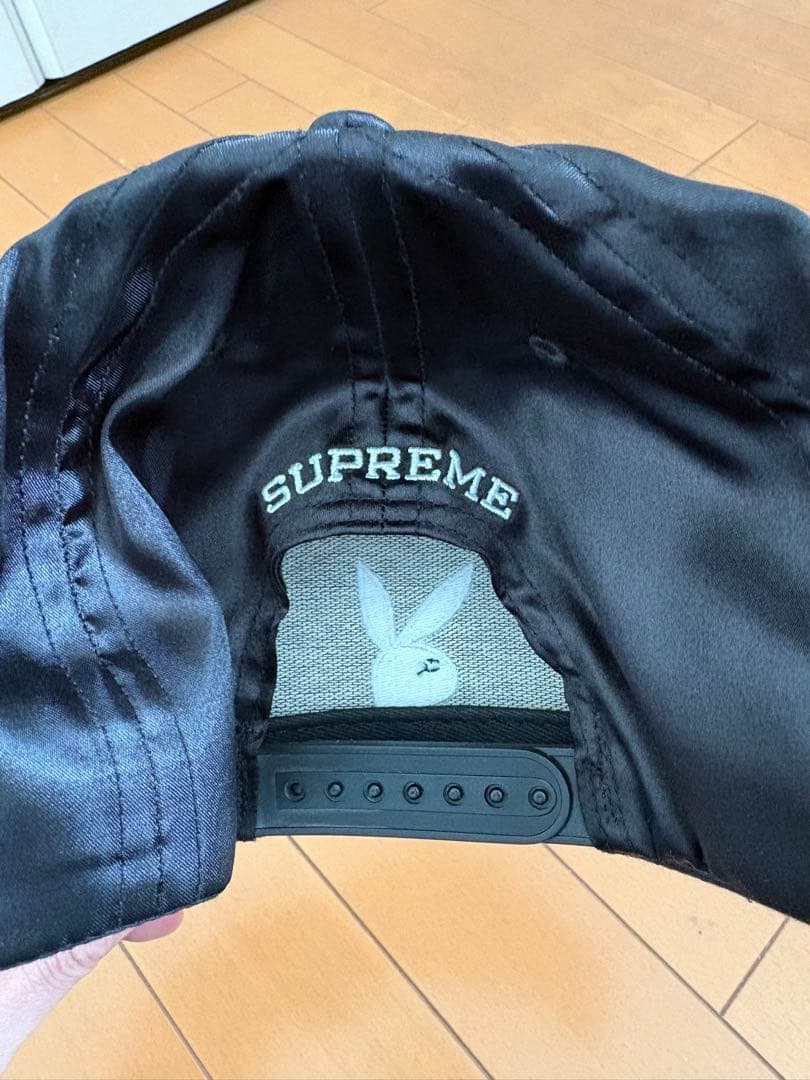 激レア supreme playboy スナップバック cap