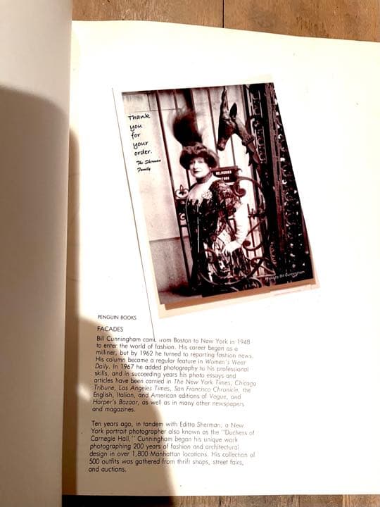 Bill Cunningham: Facades New York 希少品