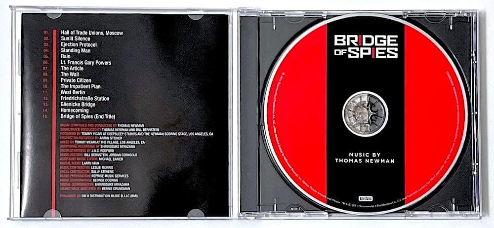 廃盤 CD ブリッジ・オブ・スパイ オリジナル・サウンドトラック