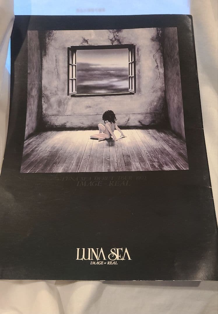 LUNA SEA メンバー全員サイン付「IMAGE or REAL」ツアーパンフ