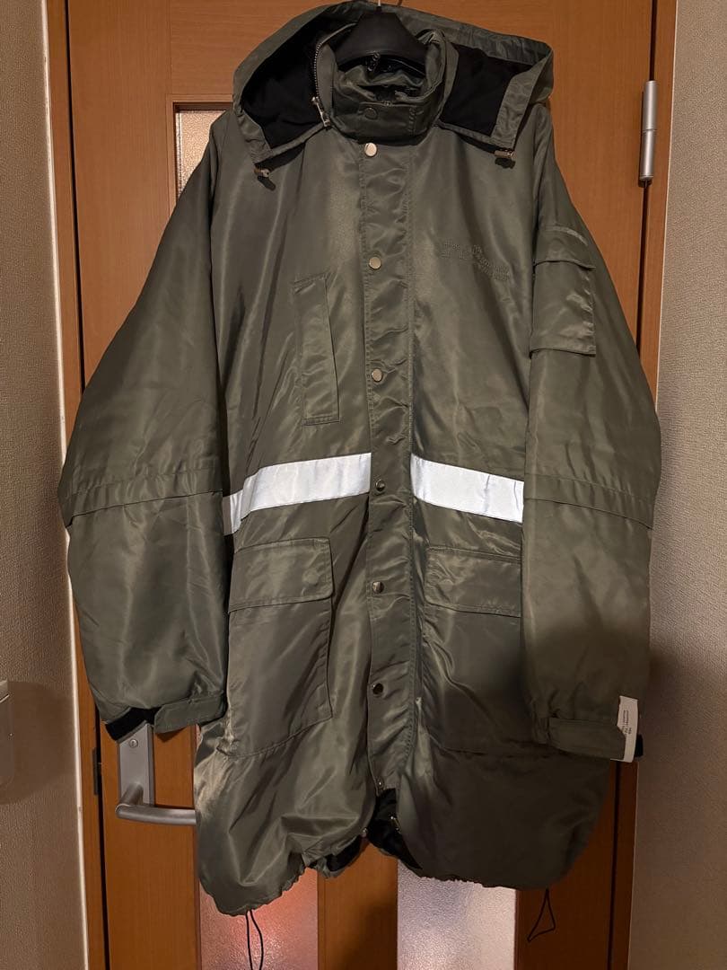 rokh ロク nylon midi coat ナイロン ロングコート