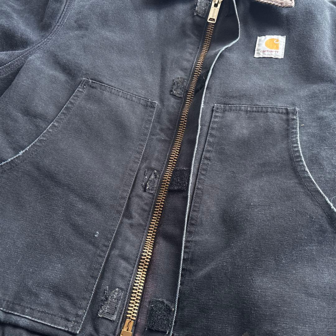 carhartt カーハート【S】トラディショナルジャケット 短丈 ブラック 黒