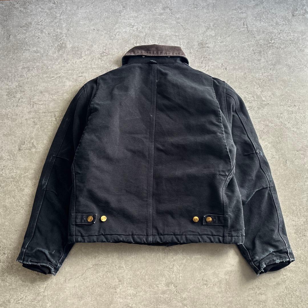 carhartt カーハート【S】トラディショナルジャケット 短丈 ブラック 黒