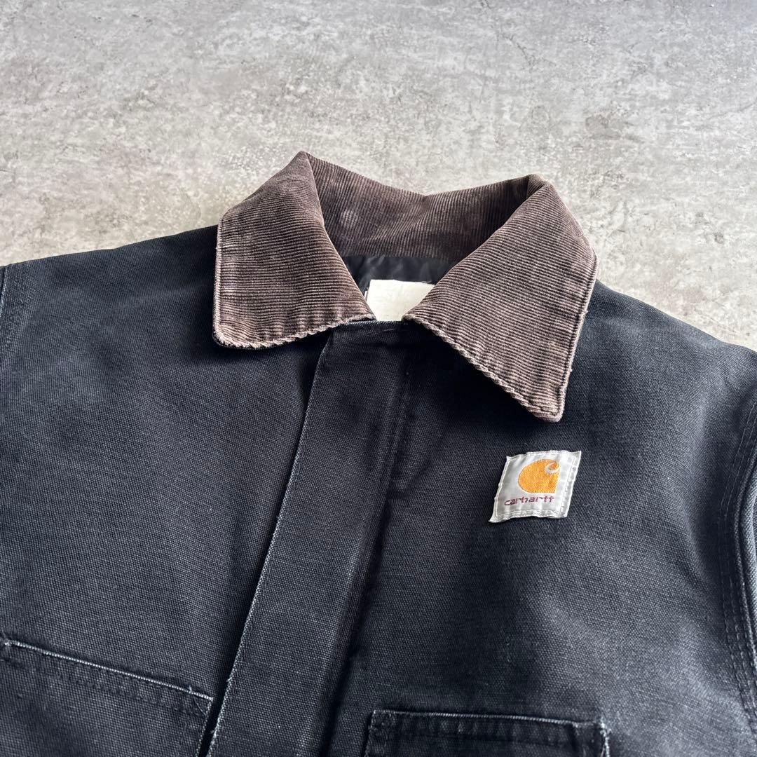 carhartt カーハート【S】トラディショナルジャケット 短丈 ブラック 黒