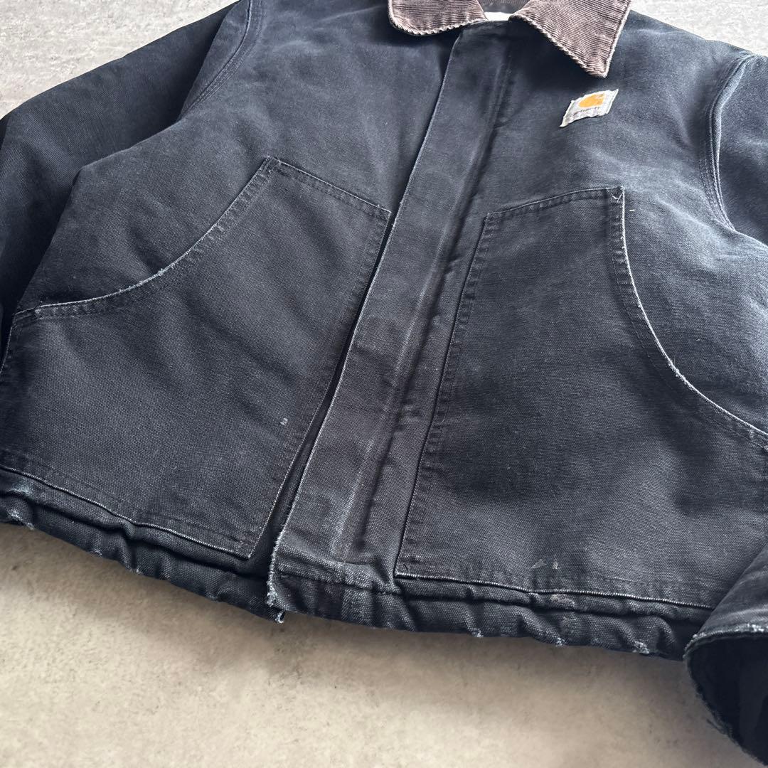 carhartt カーハート【S】トラディショナルジャケット 短丈 ブラック 黒