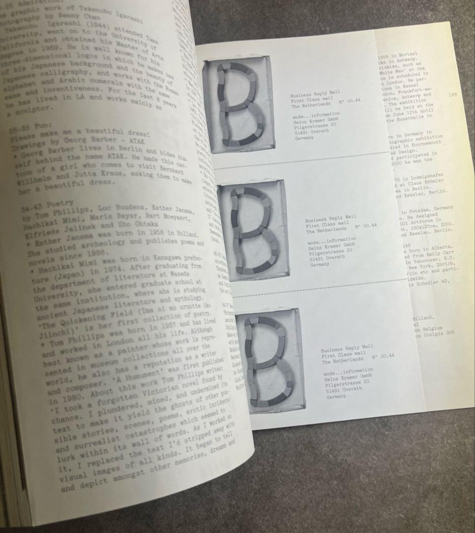 N° B Magazine Bernhard Willhelm